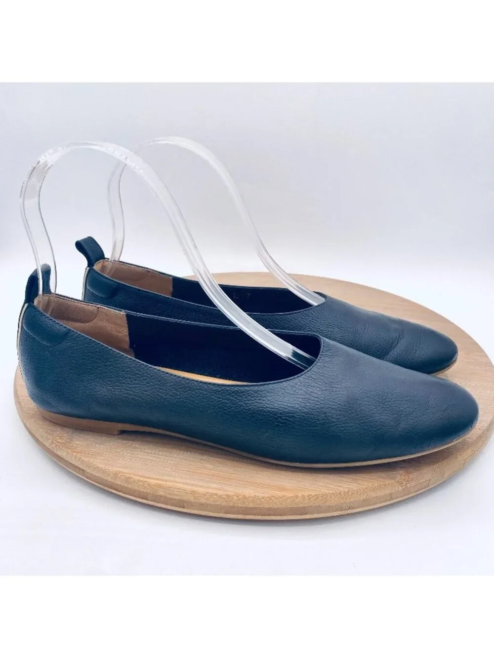 Everlane Shoes Womens 7 Black Leather Day Glove Ballet Flats Minimalist Preppy